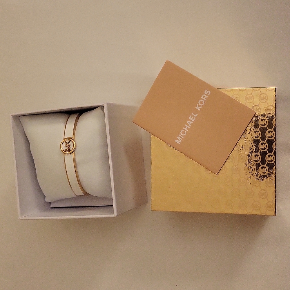 Michael Kors White Bangle